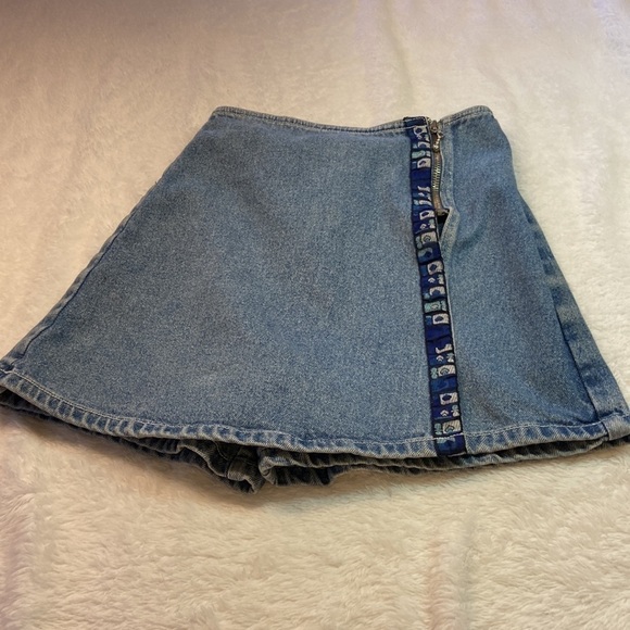 No Excuses Denim Skort - Picture 7 of 10